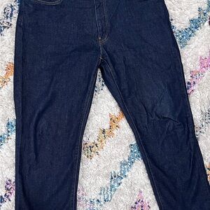 Levi's Dark Indigo Straight Jeans